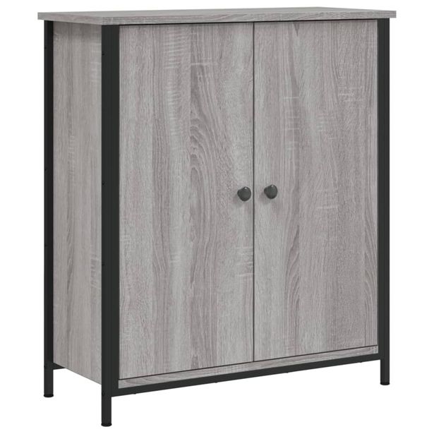 Senkki harmaa Sonoma 70x30x80 cm tekninen puu (35537)