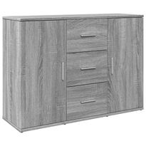 Senkki harmaa Sonoma 90,5x29,5x65 cm tekninen puu (49879)