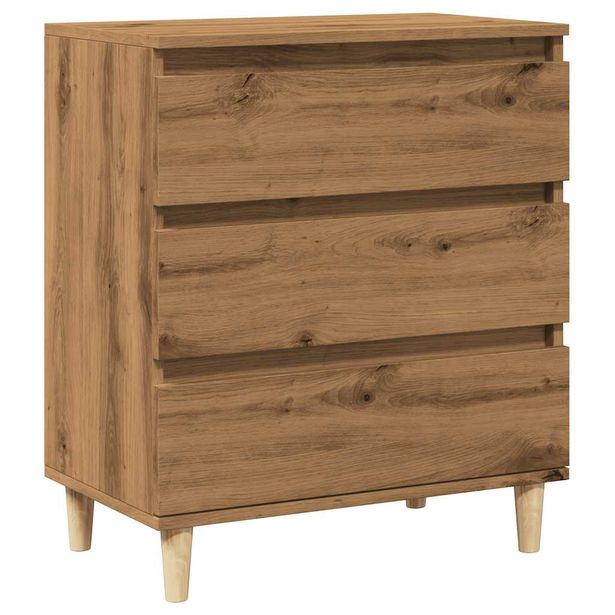 Senkki käsityöläinen tammi 60x35x70 cm tekninen puu (56481)