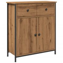 Senkki käsityöläinen tammi 70x30x80 cm tekninen puu (57471)