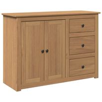 Senkki laatikoilla Panama 112x40x80 cm täysi mänty (16385)