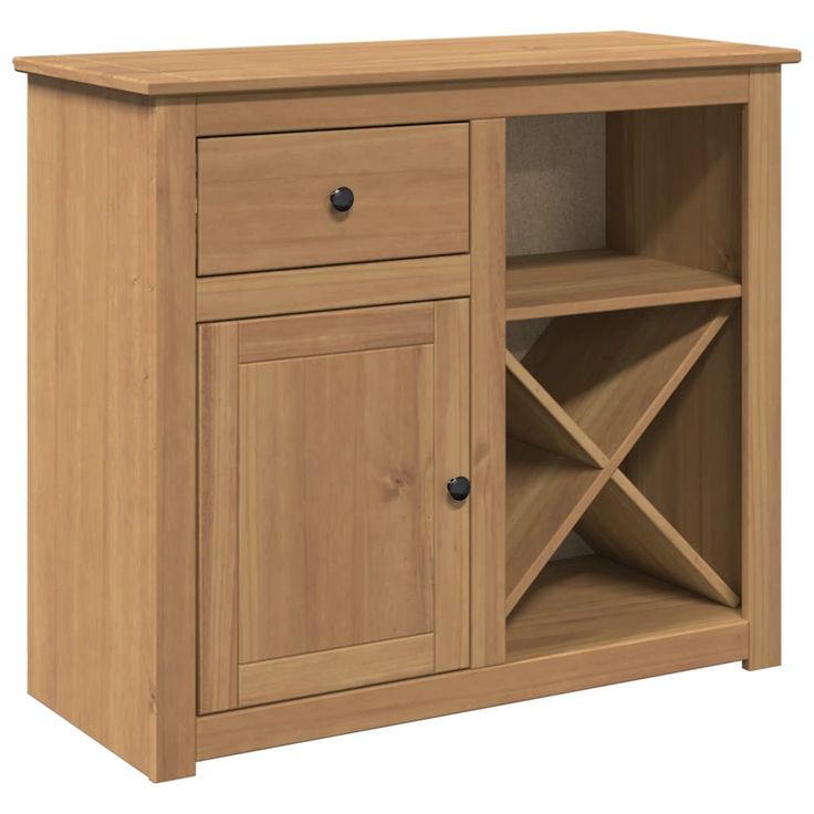 Senkki laatikolla Panama 93x40x80 cm täysi mänty (16386)