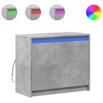 Senkki LED-valoilla, 72x34x61 cm, tekninen puu, eri värejä (42516)