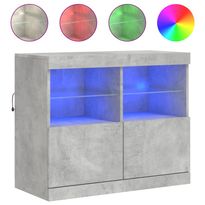 Senkki LED-valoilla, 81x37x67 cm, eri värejä (33058)