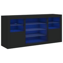 Senkki LED-valoilla, 142,5x37x67 cm, eri värejä (33135)