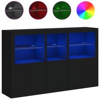 Senkki LED-valoilla, 162x37x100 cm, eri värejä (33143)