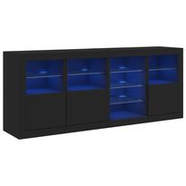 Senkki LED-valoilla, 164x37x67 cm, eri värejä (33130)