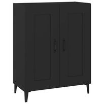 Senkki musta 69,5x34x90 cm tekninen puu (12142)