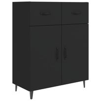 Senkki musta 69,5x34x90 cm tekninen puu (12196)