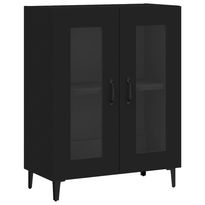 Senkki musta 69,5x34x90 cm tekninen puu (33048)