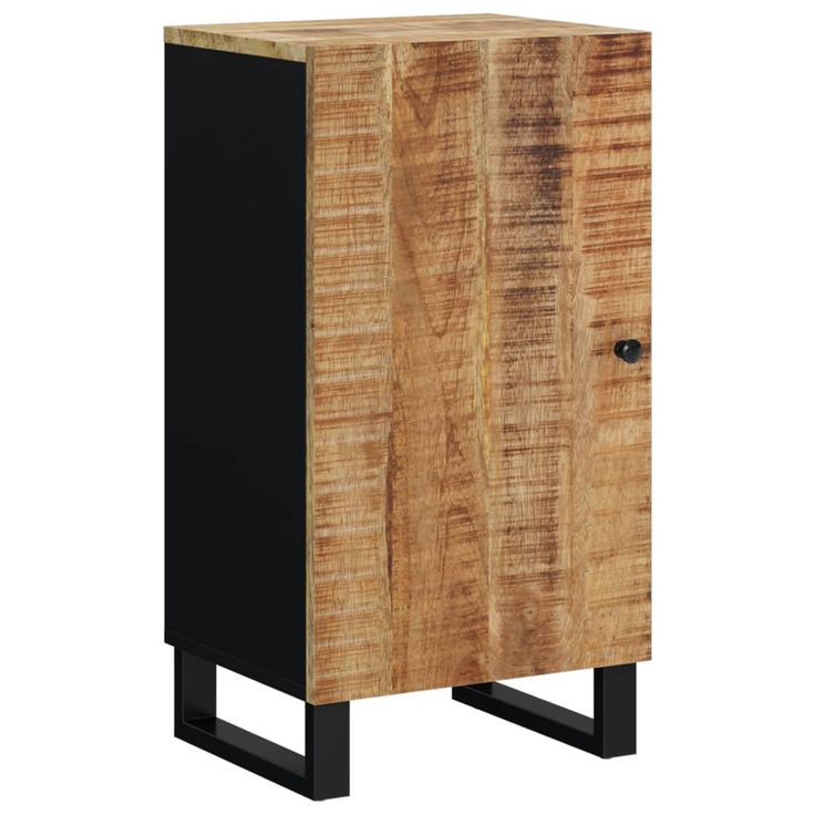 Senkki ovella 40x31x75 cm täysi mangopuu (52909)
