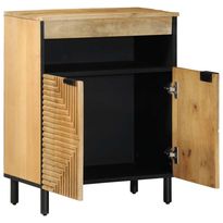 Senkki Ruskea 60x33x75 cm Massiivipuu Mango (17745)