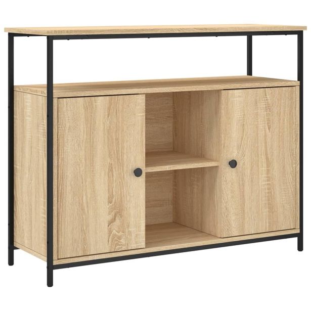 Senkki Sonoma tammi 100x35x80 cm tekninen puu (35500)