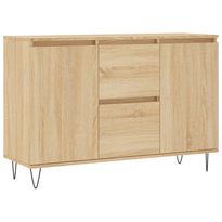 Senkki Sonoma-tammi 104x35x70 cm tekninen puu (27207)