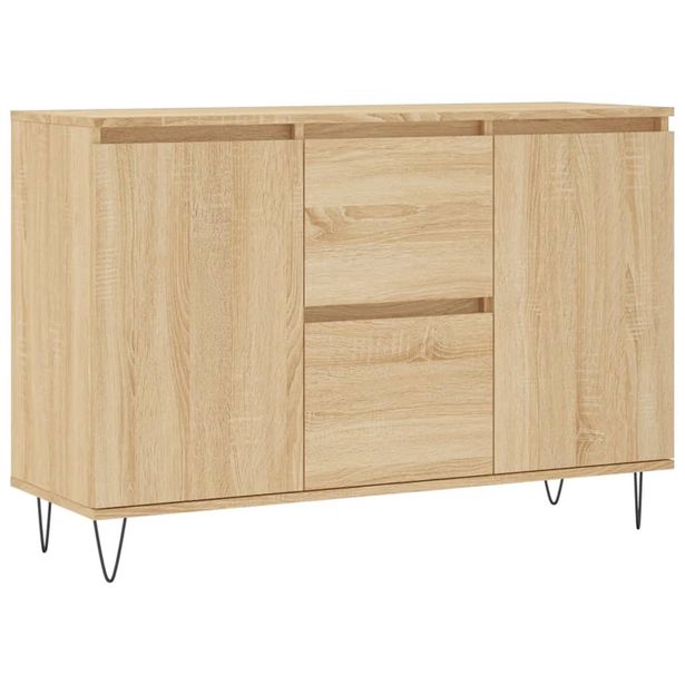 Senkki Sonoma-tammi 104x35x70 cm tekninen puu (27207)