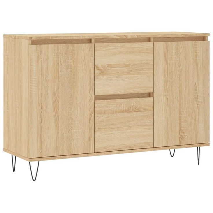Senkki Sonoma-tammi 104x35x70 cm tekninen puu (27207)