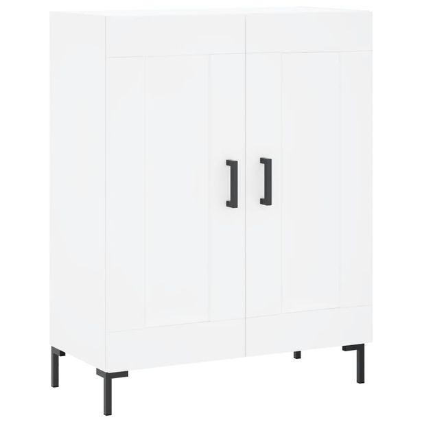 Senkki valkoinen 69,5x34x90 cm tekninen puu (30196)