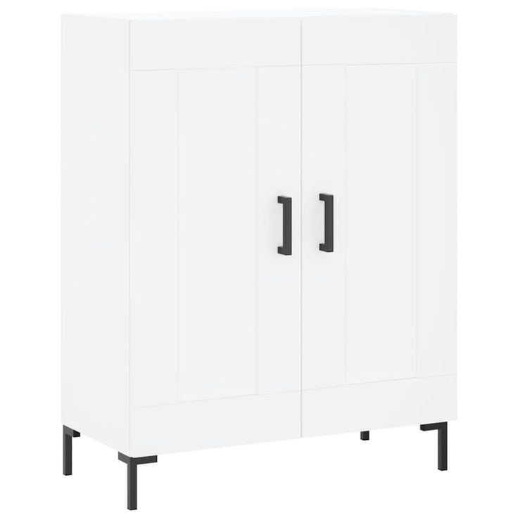 Senkki valkoinen 69,5x34x90 cm tekninen puu (30196)