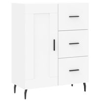 Senkki valkoinen 69,5x34x90 cm tekninen puu (30276)