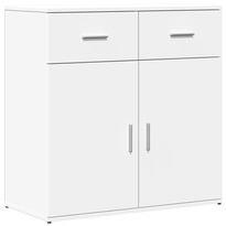 Senkki valkoinen 79x38x80 cm tekninen puu (40520)