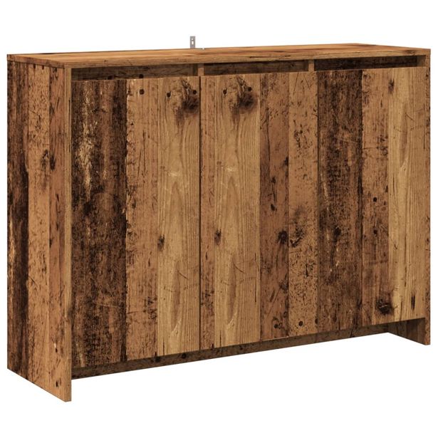 Senkki vanhaa puuta 102x33x75 cm tekninen puu (56780)