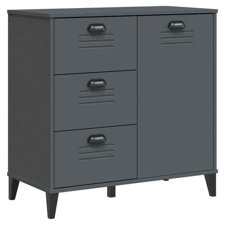 Senkki VIKEN antrasiitin harmaa 80x40x80 cm tekninen puu (74940)