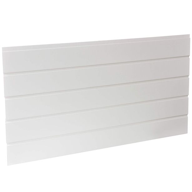 Sisustuspaneeli Siparila Kiille STS 15x120x2350mm, puhtaanvalkoinen