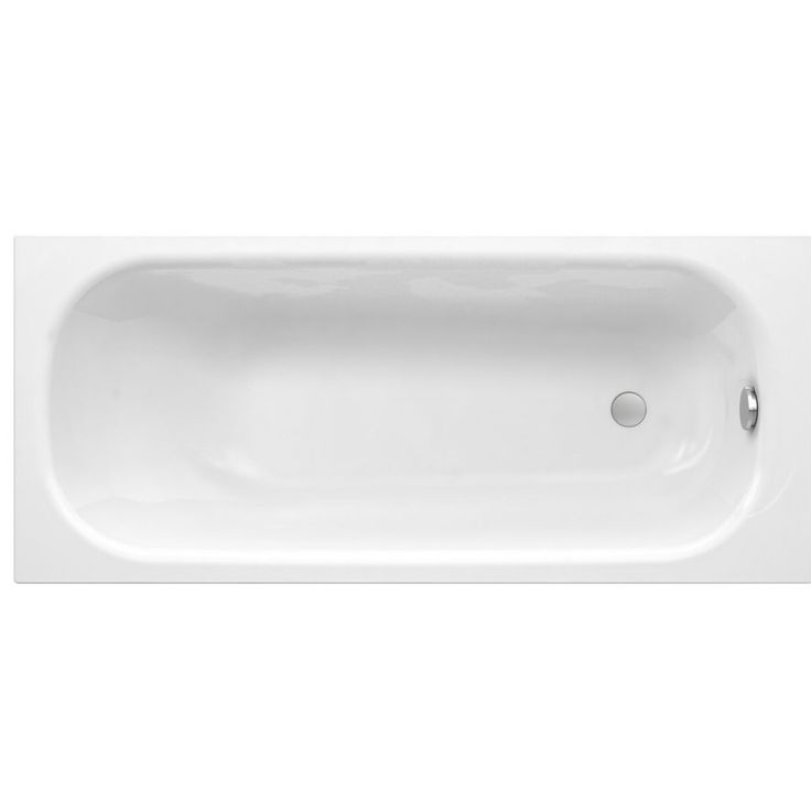 Kylpyamme Gustavsberg, 1500 x 700 mm, upotettava, ylivuotosuojalla, valkoinen