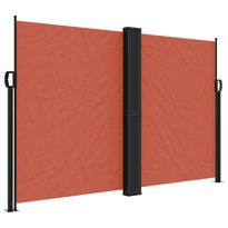 Sisäänvedettävä sivumarkiisi Terrakotta 160x1000 cm (04738), Verkkokaupan poistotuote
