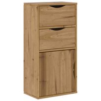 Sivukaappi ODDA, 40x24x79 cm, massiivipuu mänty tai valkoinen, eri malleja (44366)