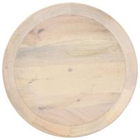 Sivupöytä Ø50x55 cm täysi mangopuu (20599)