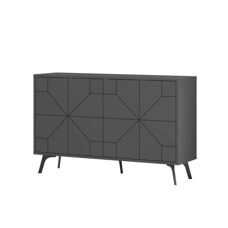 Sivupöytä Linento Furniture Dune 120, antrasiitti