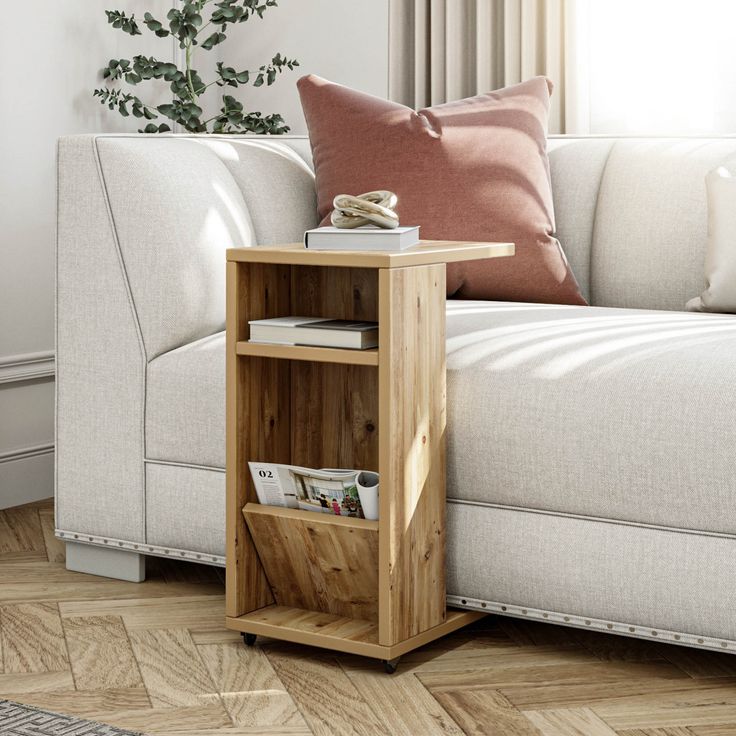 Sivupöytä Linento Furniture Filinta, mäntypuu