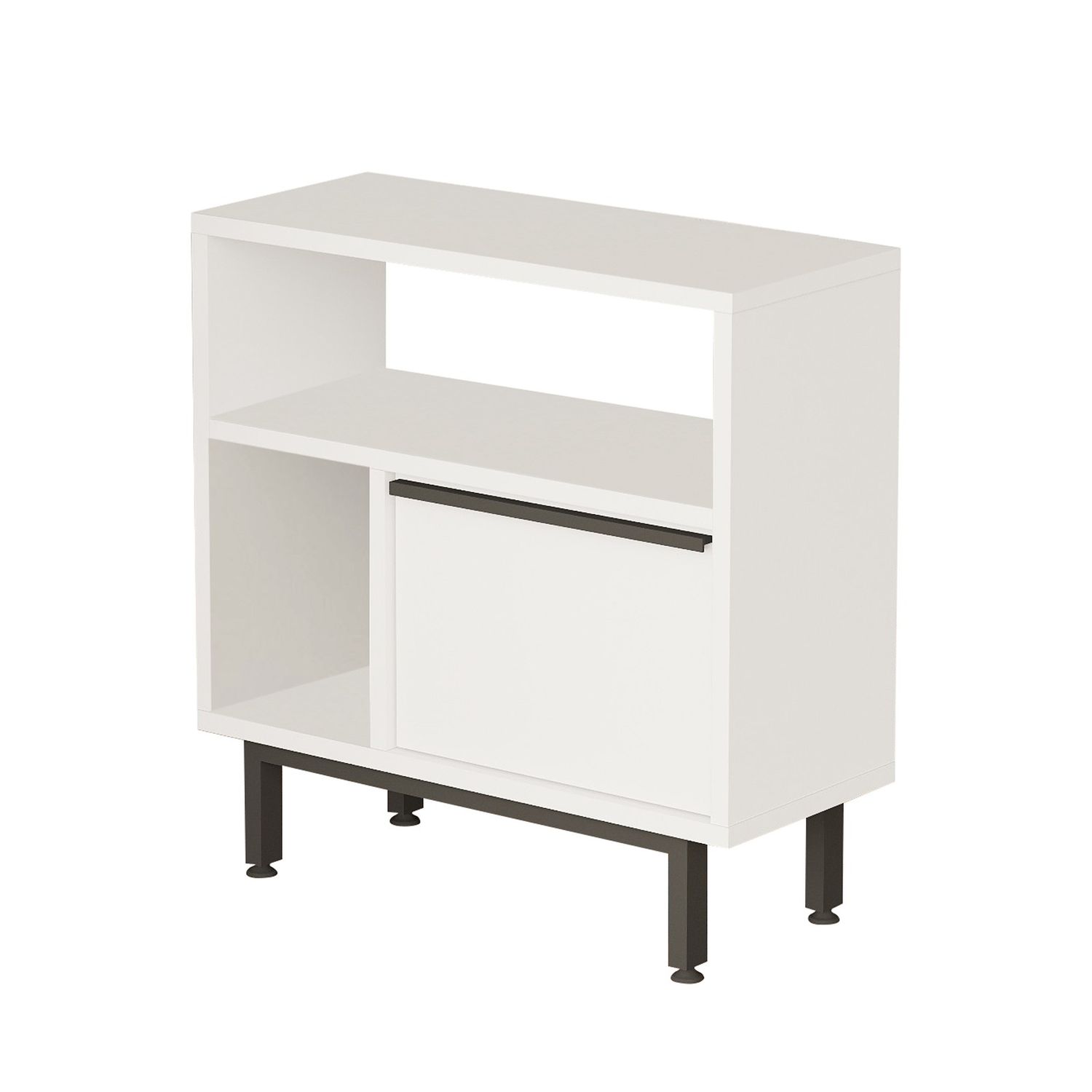Sivupöytä Linento Furniture On6, valkoinen
