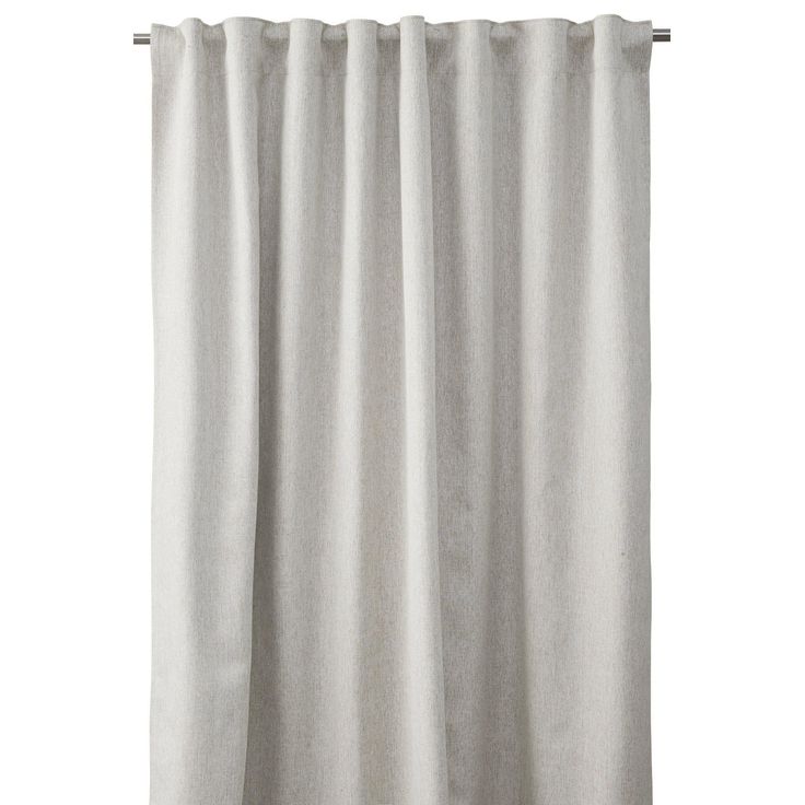 Sivuverho Svanefors Colin, 270x280cm, 1kpl, beige