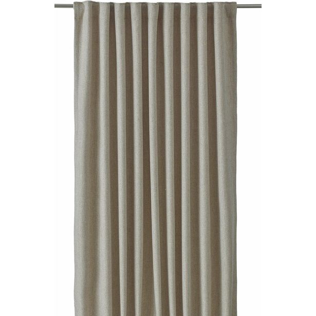 Sivuverho Svanefors Greenwich, 140x280cm, 2kpl/pkt, beige