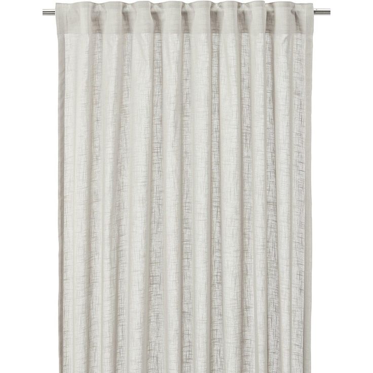Sivuverho Svanefors Otila, 125x250cm, 2kpl/pkt, beige