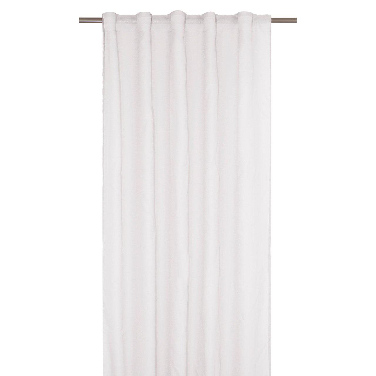 Sivuverho Svanefors Rimy, 140x300cm, 2kpl/pkt, luonnonvalkoinen