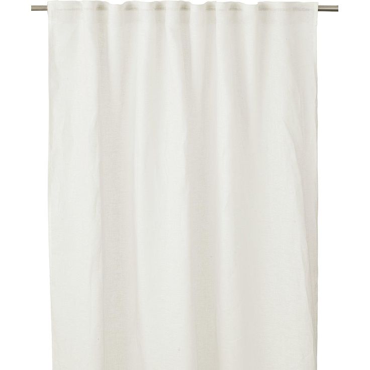 Sivuverho Svanefors Sophie, 145x280cm, 2kpl/pkt, luonnonvalkoinen