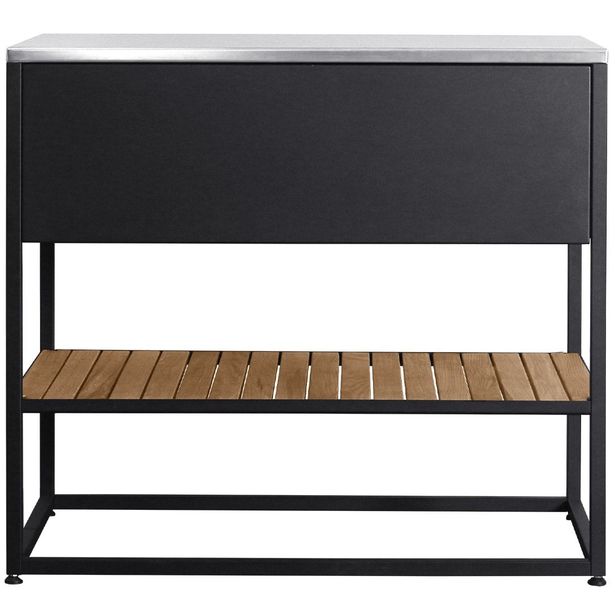 Kesäkeittiön laatikkomoduuli Skeldervik Stainless Countertop