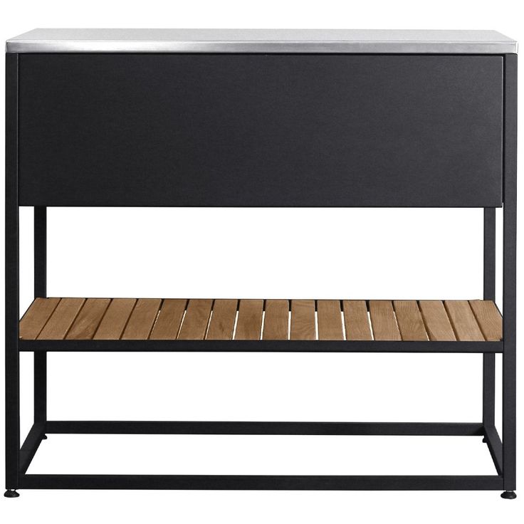 Kesäkeittiön laatikkomoduuli Skeldervik Stainless Countertop