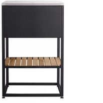 Kesäkeittiön kulmamoduuli Skeldervik Stainless Countertop