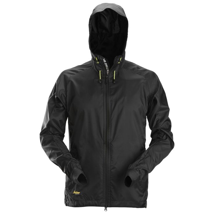 Tuulitakki Snickers Workwear LiteWork 1908, musta
