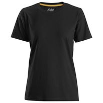 Naisten t-paita Snickers Workwear 2517, luomupuuvillaa, musta