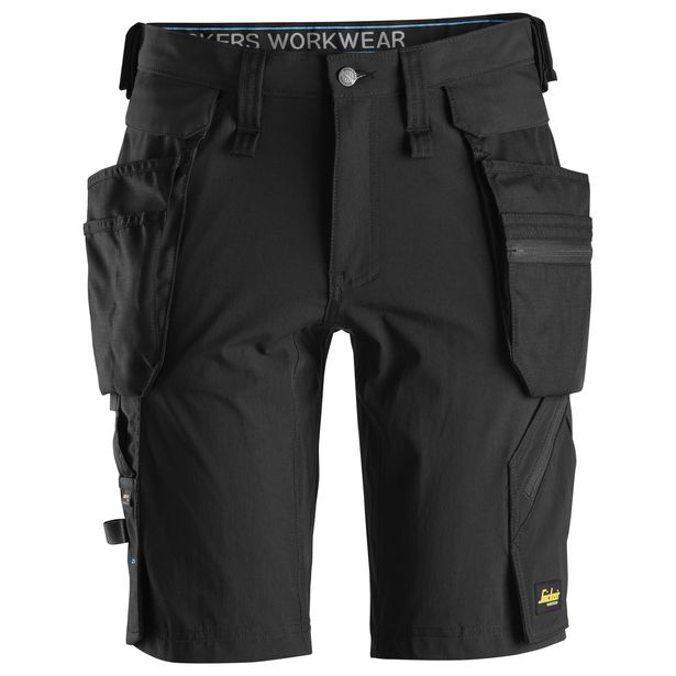 Riipputaskushortsit Snickers Workwear LiteWork 6108, eri värejä