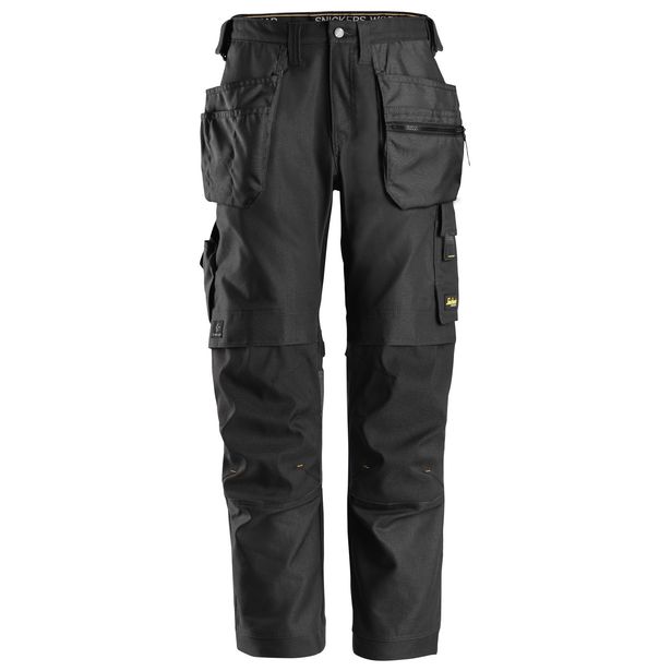 Riipputaskuhousut Snickers Workwear Canvas+ 6224, eri värejä