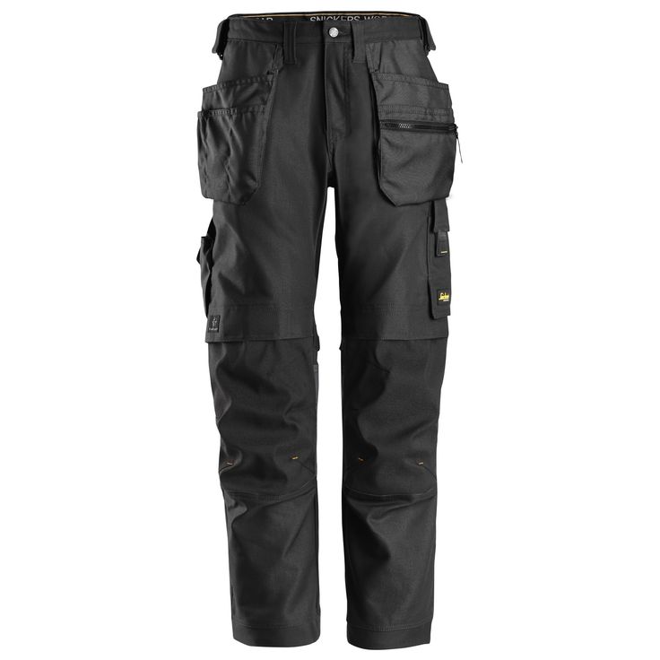 Riipputaskuhousut Snickers Workwear Canvas+ 6224, eri värejä