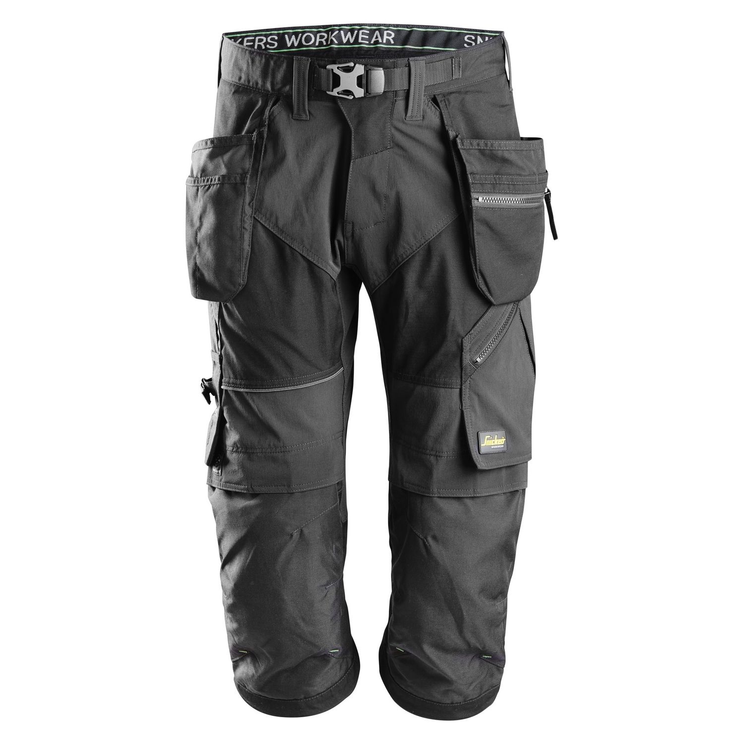 Piraattihousut Snickers FlexiWork 6905, musta, 48