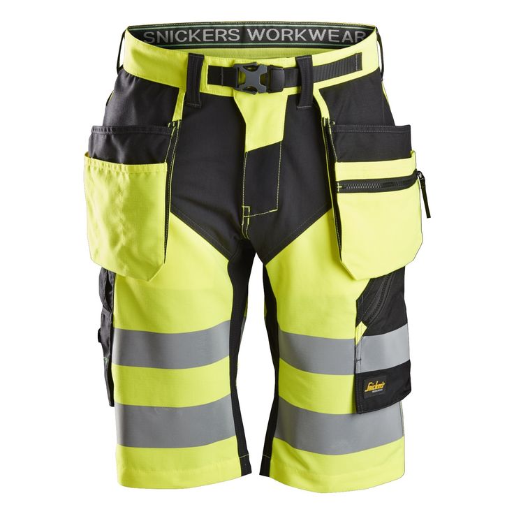 Huomiotyöshortsit Snickers Workwear FlexiWork 6933, lk 1, eri värejä