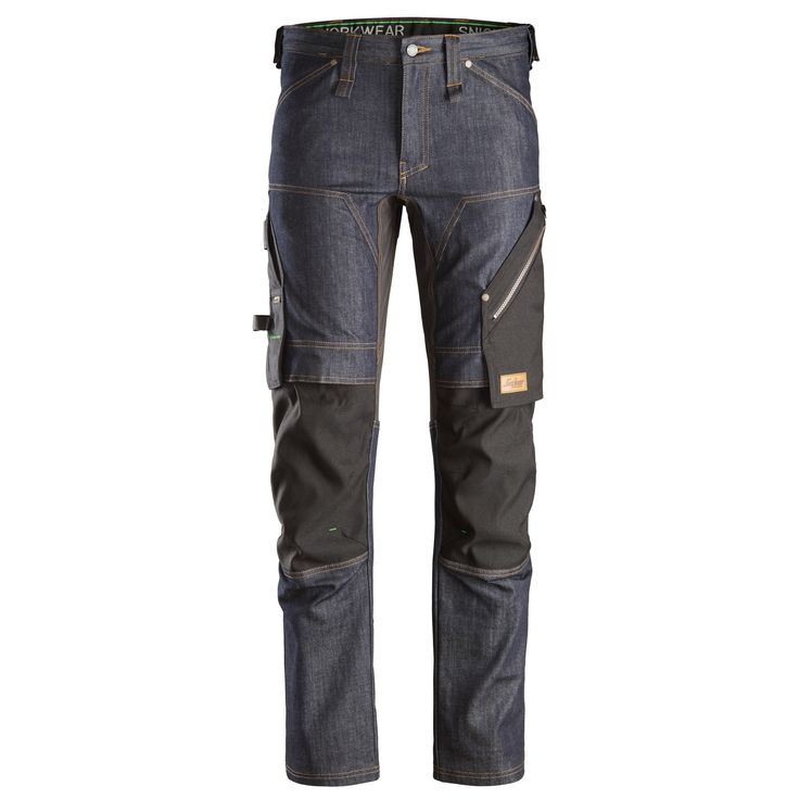 Housut Snickers Workwear FlexiWork 6956ininen